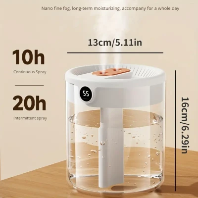 Long Lasting Humidifier EB-D12000 – 10H Continuous Mist Diffuser