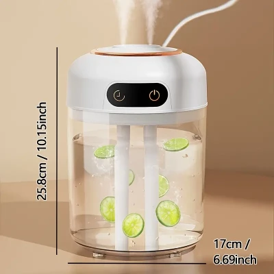 Dual Mist Humidifier VPS-12000 – Large Transparent Tank Diffuser
