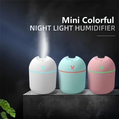 LED Night Light Humidifier – Colorful AN-900 Mist Diffuser